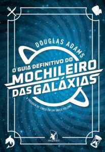 livro O Guia Definitivo do Mochileiro das Galáxias