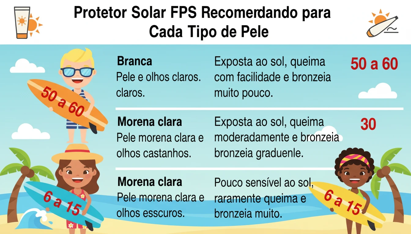 Protetor Solar para Cada Tipo de Pele